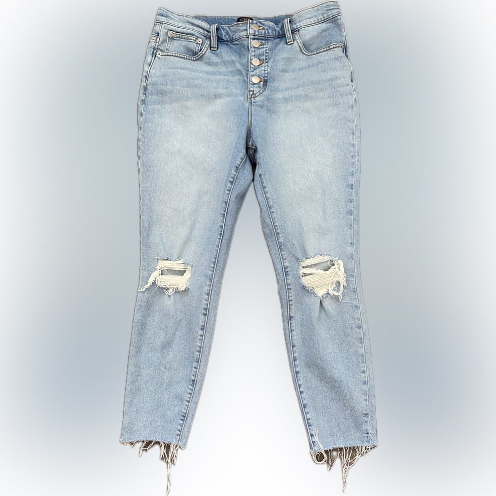J. Crew 10” High-Rise Skinny Jeans - Size 30 (10) - EUC